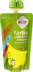 Tempera plakātu krāsa Happy Color neona dzeltena 100 ml (HA 3310 0100-01)