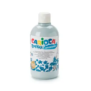 Krāsa pudelē Carioca KO027/20 sudrabota 500 ml — 1 gab.