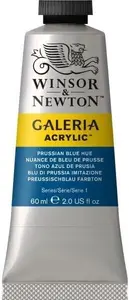 Acrylic Paint, Winsor & Newton Galeria 60 ml — Prussian Blue 541