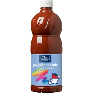 Gvaša 500 ml, Carioca (Lefranc & Bourgeois 188015) — brūna, šķidra