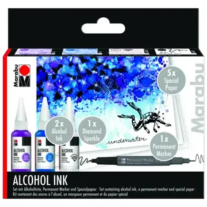 Drawing ink set SMARTMAX Marabu 1216000000100 — 3 pcs (colours 057, 081, 511)