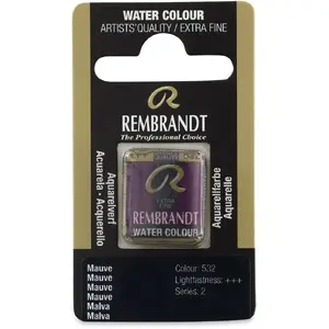 Akvareļu pannik Artequipment Rembrandt Mauve 532 — akvareļu panna, viena krāsa