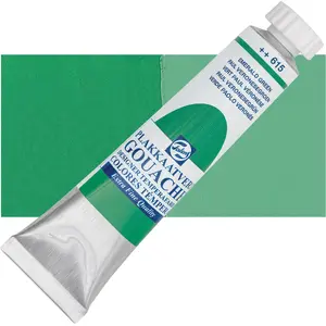 Gvaškrāsa tūbiņā Talens Extra Fine Quality — Emerald Green (615), mākslinieku gvaša