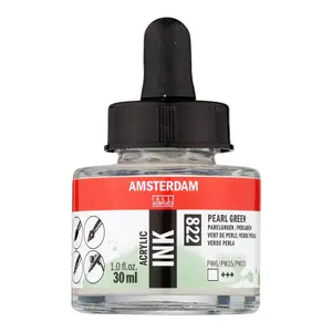 Zīmēšanas tinti Artequipment Amsterdam 17208220 — zaļa, 30 ml