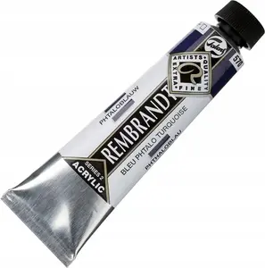Acrylic paint tube Artequipment Rembrandt Phthalo Blue 570
