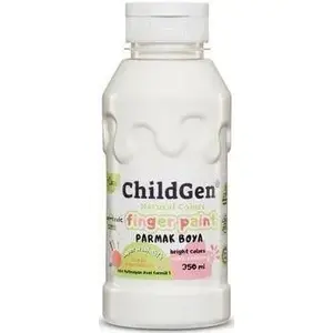 Finger Paint ProGarden 350 ml — white, water-based paint for finger painting