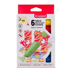 Krāsainu zīmulīšu komplekts BRUYNZEEL SAKURA 6 gab. pasteļtoņi (svars 60 g)