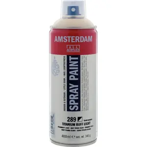 Spray paint Artequipment Amsterdam Titanium Buff Light 289 — aerosol paint color shade