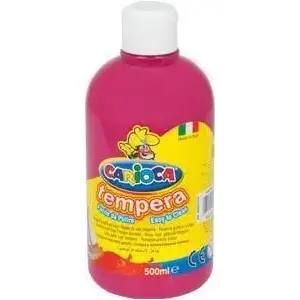 Temperkrāsa 500 ml, Carioca tumši rozā CARIOCA 170-2357