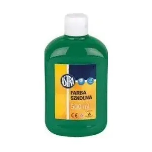 Skolas krāsa Astra 500 ml tumši zaļa