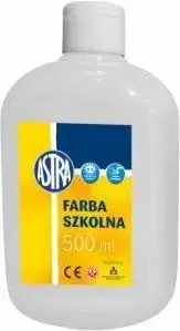Skolas krāsa Astra 500 ml balta — Astra 500 ml balta