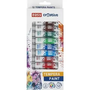 Temperas krāsu komplekts Easy, 12 krāsas — Easy (MPN 292168)