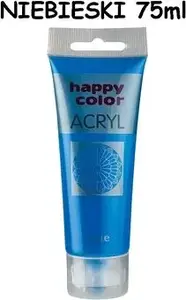 Akrila krāsa 75 ml, Happy Color — zils