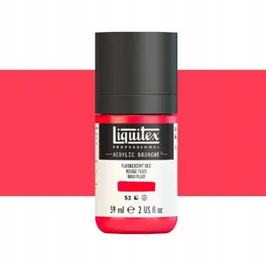Akrila guaša SMARTMAX LQX 59 ml — Fluorescencyjny Red (fluorescējoša sarkanā)