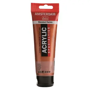 Acrylic paint Artequipment Amsterdam 17098052 — Copper, liquid+gel, 120 ml