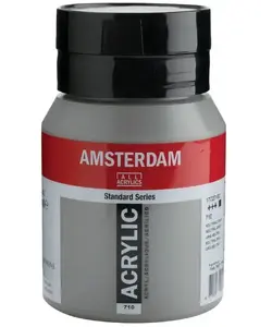 Akrila krāsa Artequipment Amsterdam Standard 500 ml — Pelēka (Neutral Grey)
