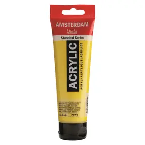Artequipment acrylic paint Amsterdam 17092722 — 120 ml, yellow, liquid/gel