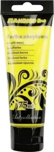 Akrila krāsa Titanum 75 ml, dzeltena (tonis 004)
