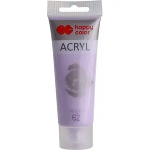 Akrila krāsa tūbiņā 75 ml, Happy Color — lavanda (353090)