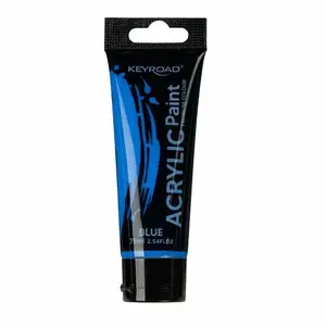 Akrila krāsa Keyroad 75 ml tūbiņā, zila