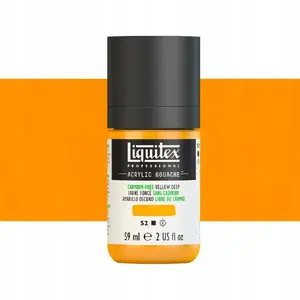 Akrila guaša SMARTMAX LQX 59 ml — bez kadmija, dziļi dzeltena