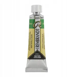 Akvareļu tūbiņa Artequipment Rembrandt Phthalo Green Yellow 681, mākslinieku krāsa 20 ml