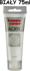 Akrila krāsa Happy Color 75 ml — titāna balta (75 ml) MPN STEA1908