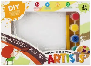 Krāsu komplekts Mega Creative ZEST KREAT DO MALOW 21x15x4 MC WB 60/120 – ūdens bāzes krāsas, kompakts komplekts