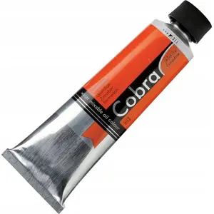 Oil colour tube Cobra Artist Water-Mixable Vermilion 311 – water-mixable artist oil paint, 40 ml