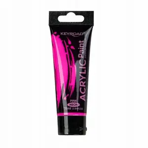 Akrila krāsa Keyroad KR972216 neona 75 ml tūbiņa, rozā