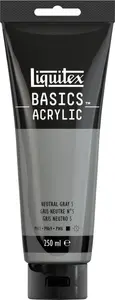 Akrila krāsa 250 ml SMARTMAX neitrāla pelēka (Basic, Value 5)