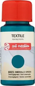 Auduma krāsa Artequipment TALENS TEXTILE 50 ml — Smaragdzils zaļš