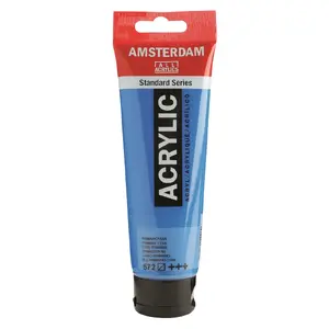 Acrylic paint Artequipment Amsterdam 17095722 — Blue, 120 ml, liquid/gel