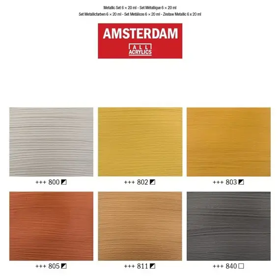 Akrila krāsu komplekts Artequipment Amsterdam 17820501 Photo 2