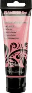 Akrila krāsa Titanum 75 ml — tonis 023 gaiši sarkans