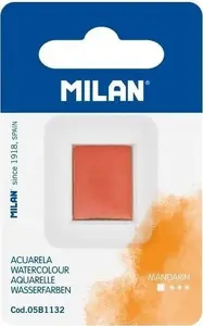 Akvareļu krāsa kostītē Milan — mandarīna tonis (kaste)