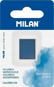 Akvareļu krāsa TEKA — viena kaste 'Zilais delfīns' (MILAN) — akvareļu krāsa