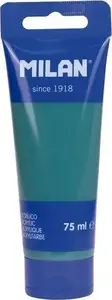 Akrilkrāsa tūbiņā Milan 75 ml — Bruņurupuču zaļā (75 ml)