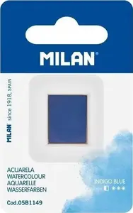 Akvareļu krāsa kubiņš TEKA indiigo zils (viena kaste) - MILAN 590362