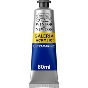Akrila krāsa Winsor & Newton Ultramarīns tūbiņa 60 ml