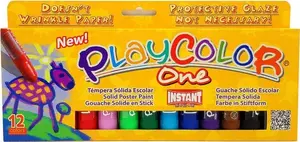 Krītiņkrāsas stienī Maped Playcolor Instant 12 krāsas (10731) - Maped