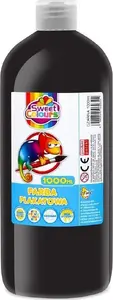 Plakātu krāsa KRUPS melna 1000 ml
