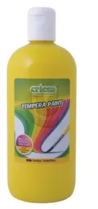 Tempera paint Cricco CR500/Z 500 ml — yellow