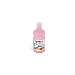 Krāsa Happy Color Farba 500 ml rozā — dekoratīvā ūdensbāzes krāsa, 500 ml