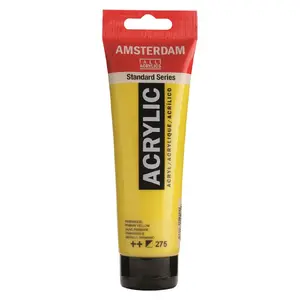 Акриловая краска Artequipment Amsterdam 120 мл — жёлтая, жидкая/гелевая
