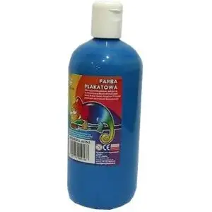 Plakāta krāsa Otocki 500 ml gaiši zila — ūdens bāzes krāsa plakātiem un skolas darbiem