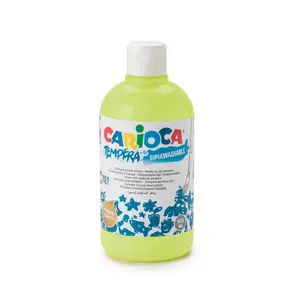 Krāsa pudelē Carioca KO027/12, 500 ml, dzeltena