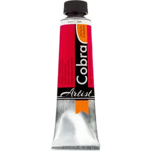Oil colour tube Cobra Artist Water-Mixable Quinacridone Red 40 ml