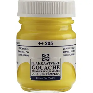 Gvaškrāsa Talens Extra Fine 50 ml, krāsa Svaigi dzeltena (205)