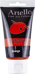 Acrylic paint SMARTMAX Artello 75 ml — Orange